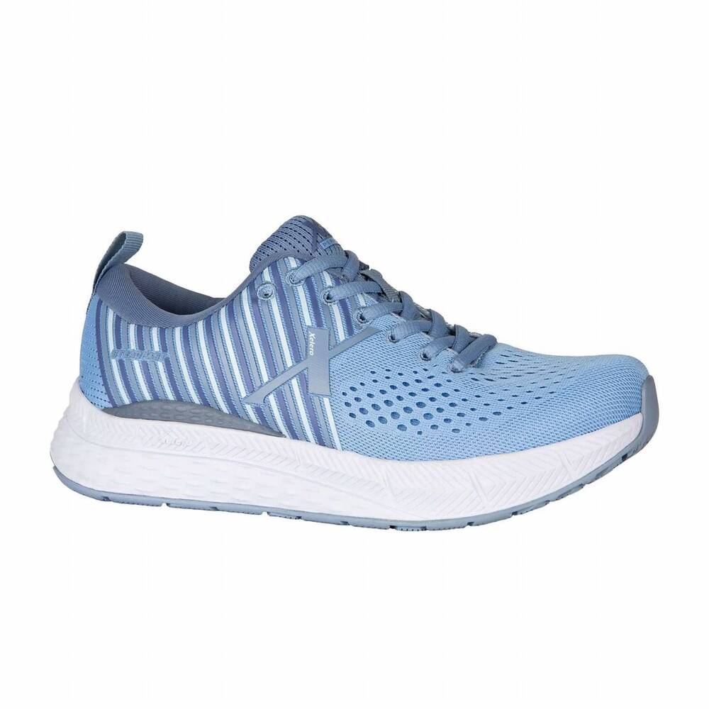 NEW XELERO women's steadfast running shoes in light blue / white